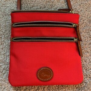 Dooney & Bourke Red Mini Crossbody Bag
